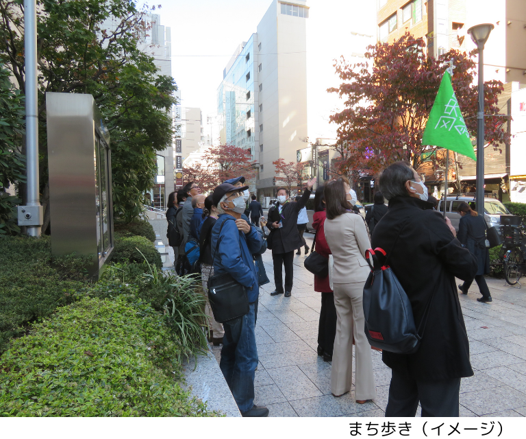 【11月29日(土)】銀座界隈のまち歩きと 「東京画廊」・「博品館」(25WC033)