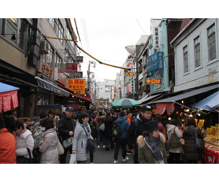 Tokyo Experience the Elegance of Edo : Tokyo Tsukiji Guided Walking Tour【10:00-12:00】