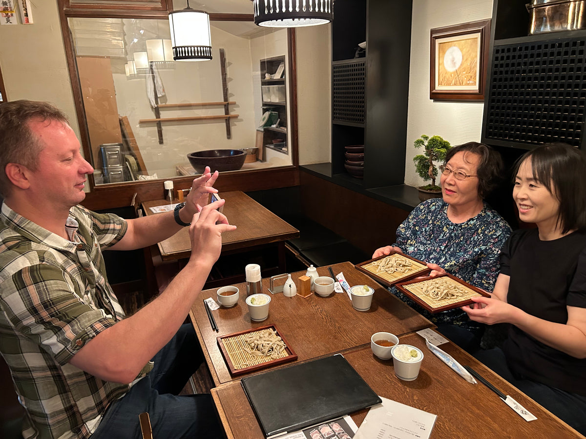 Special Experience 【Premium Soba Making Masterclass in Ginza, Tokyo】 Friday